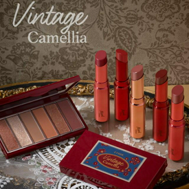 รูปภาพหน้าปกบทความ:Etude ปล่อยของอีกแล้ว! ทั้งพาเลต 'Vintage Camellia' และลิป 'Mood Glow Lipstick' มาในโทนสีแดงตุ่น สวยมาก!