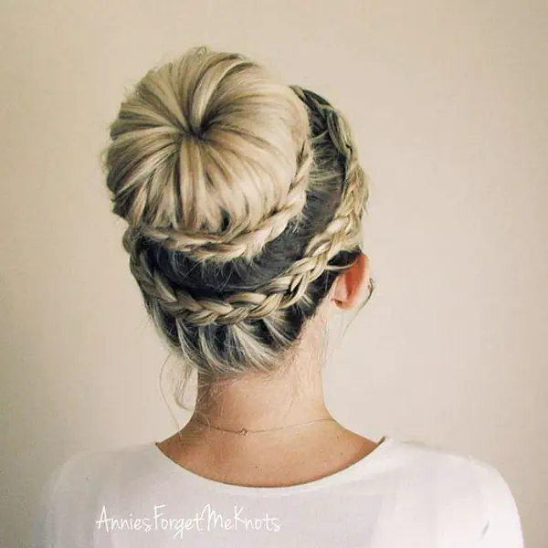รูปภาพหน้าปกบทความ:รวม 20 ทรงผม Braid Bun เปียมัดมวยกลม ทำง่ายสุดๆ