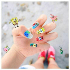 รูปภาพหน้าปกบทความ:รวมไอเดียเล็บ เจ้าฟองน้ำสุดกวน "Spongebob Squarepants"