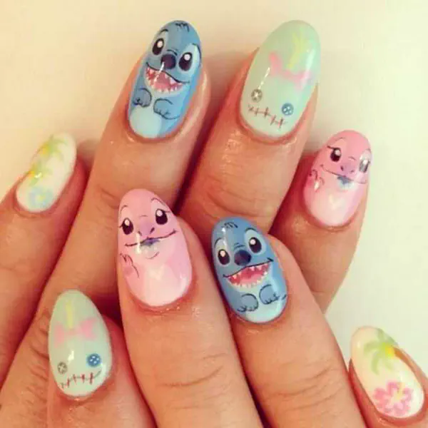 รูปภาพหน้าปกบทความ:อโลฮ่า! รวมไอเดียลายเล็บ Lilo & Stitch สาวกดิสนีย์ห้ามพลาด
