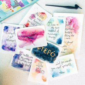 รูปภาพหน้าปกบทความ:มา DIY การ์ดสวยๆ ด้วยสีน้ำ...แทนคำจากใจ จากผู้ให้ ถึงผู้รับกันเถอะ!!!