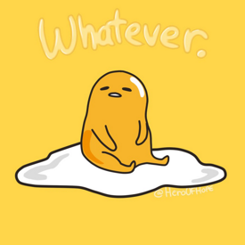 รูปภาพหน้าปกบทความ:มุ้งมิ้งจิงกะเบลไปกับ 'Gudetama' ไข่ขี้เกียจตัวเล็กน่าแกล้ง X)