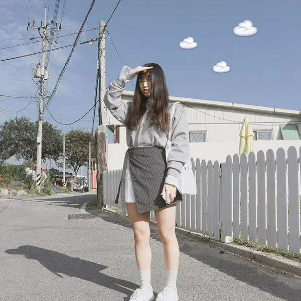 รูปภาพหน้าปกบทความ:ส่องแฟชั่น ulzzang เกาหลี น่ารักใสกิ๊ง แต่งตามได้ จาก IG : geuns_hayng