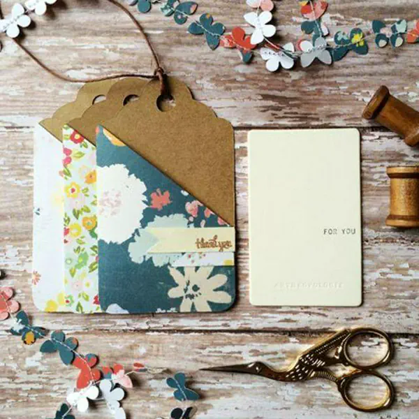 รูปภาพหน้าปกบทความ:DIY 'gift card' ไอเดียทำการ์ดอวยพรน่ารักด้วยตัวเอง