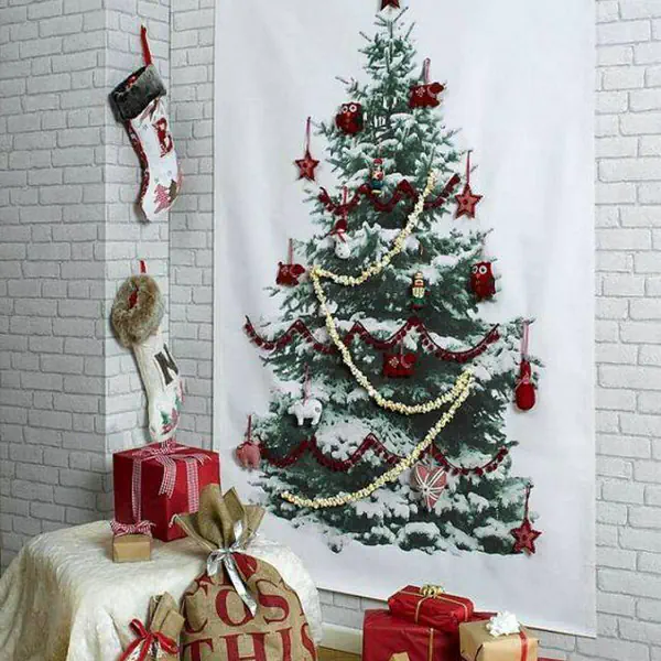 รูปภาพหน้าปกบทความ:ฉลอง Xmas แบบเก๋ๆ กับ "ต้นคริสต์มาสติดผนัง" DIY เองได้ ไม่เปลืองพื้นที่
