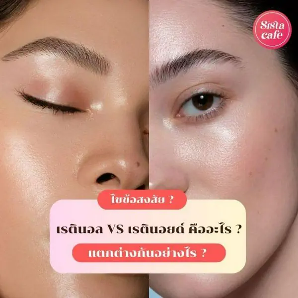 รูปภาพหน้าปกบทความ:เรตินอล VS เรตินอยด์ แตกต่างกันอย่างไร พร้อมแนะนำวิธีใช้ไม่ให้หน้าพัง