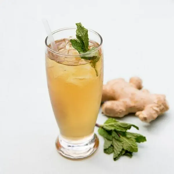 รูปภาพหน้าปกบทความ:Mint ginger tea ชาขิงผสมสะระแหน่ ดื่มอร่อยสุดฟิน