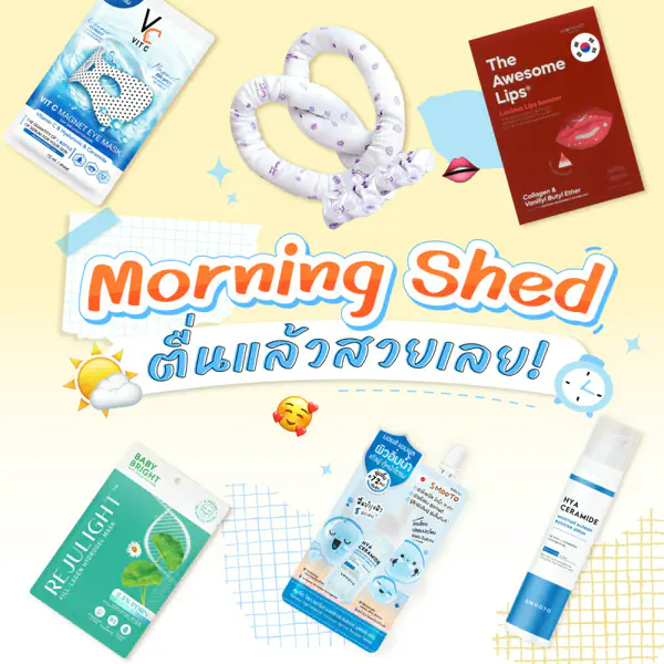 รูปภาพหน้าปกบทความ:Morning Shed ตื่นแล้วสวยเลย