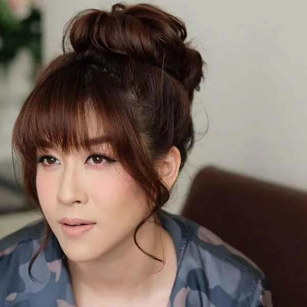 รูปภาพหน้าปกบทความ:รวมไอเดีย เกล้าผมแบบสาวผมหน้าม้า น่ารัก! ออกได้ทุกงานนะจ๊ะ