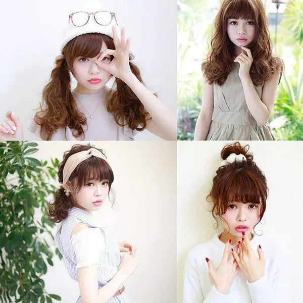 รูปภาพหน้าปกบทความ:25 ทรงผมน่ารักๆ สไตล์สาวญี่ปุ่น จาก IG: daisuke_5511 คาวาอี้ คิ้วท์เกิร์ล
