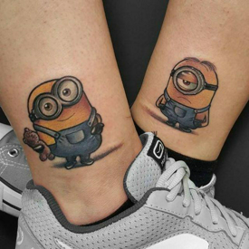 รูปภาพหน้าปกบทความ:น่ารักตะมุตะมิ Minion tattoos รอยสักมินเนี่ยน มิสเตอร์แสบร้ายเกินพิกัดแบบเจ้าตัวเหลือง