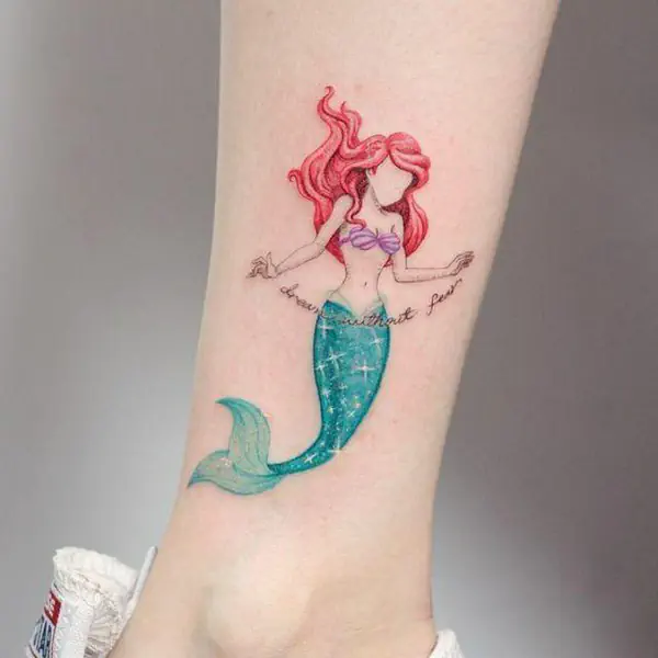 รูปภาพหน้าปกบทความ:Mermaid tattoos รอยสัก 'นางเงือก' น้อย เปลี่ยนเทพนิยายให้กลายเป็นความจริง !