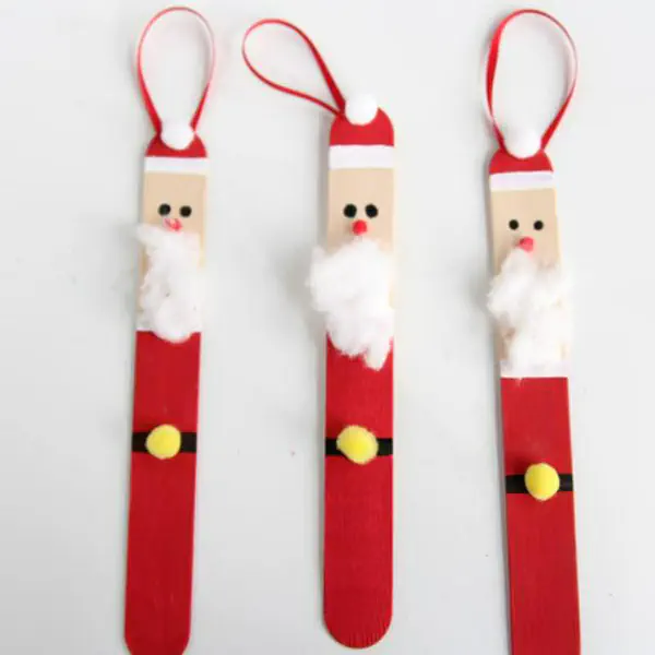 รูปภาพหน้าปกบทความ:Popsicle Stick Santas DIY ไม้ไอติมรูปซานตาคลอส มุ้งมิ้งฟรุ้งฟริ้ง ต้อนรับวันคริสต์มาส