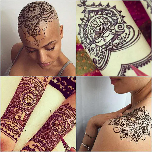 รูปภาพหน้าปกบทความ:26 สไตล์บอดี้เพ้นท์ "Henna" โดดเด่นจนทำให้คุณลืมหายใจ