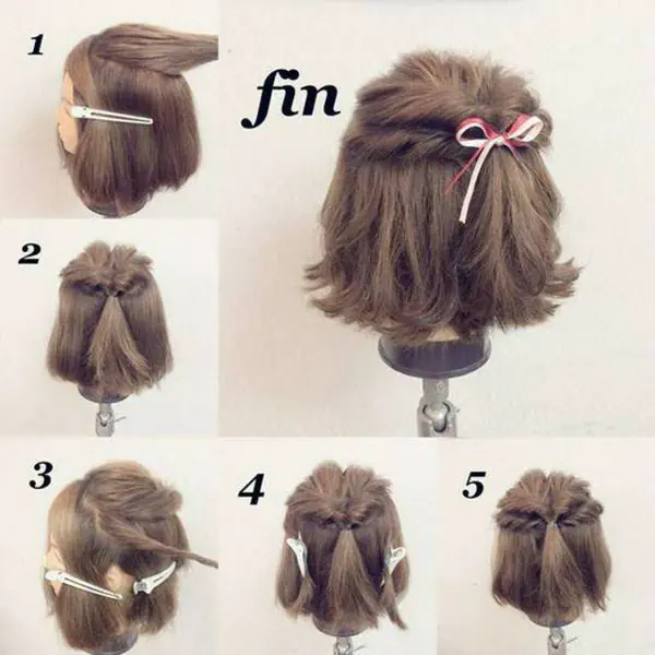 รูปภาพหน้าปกบทความ:How To 20 ไอเดีย 'การมัดผม' ของสาวผมสั้น ทำเองได้ง่ายๆ!
