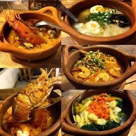 รูปภาพหน้าปกบทความ:อร่อยสุดอลังกับ "โจ๊กเปิดหม้อ" โจ๊กหม้อดินชามยักษ์ สุดฟิน!!