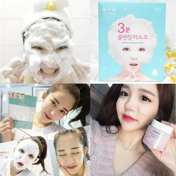 รูปภาพหน้าปกบทความ:รวม 7 มาส์กฟองฟู่ เคลียร์หน้าใส ให้หน้าสวย เทรนด์ดังจากเกาหลี