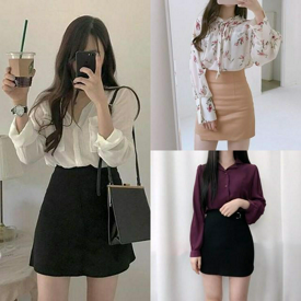 รูปภาพหน้าปกบทความ:แมทช์แฟชั่นชุดกึ่งทางการ 'เสื้อเชิ้ต + กระโปรง' ยังไงให้สวย หวาน ไม่ซ้ำใคร