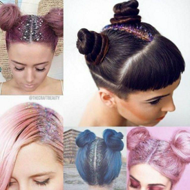 รูปภาพหน้าปกบทความ:ไปงานแฟนซี จัดผมระยิบระยับอย่าง 'Glitter roots' ลงกลิตเตอร์ที่โคน สวยโดดเด่น มีความสดใส