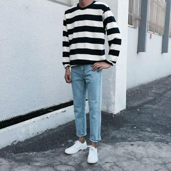 รูปภาพหน้าปกบทความ:Comfy Oppa! จับคุณผู้ชายใส่ "เสื้อแขนยาว" เท่ๆ ลุคดูดี มีมาด อยากเดินควงทุกวัน