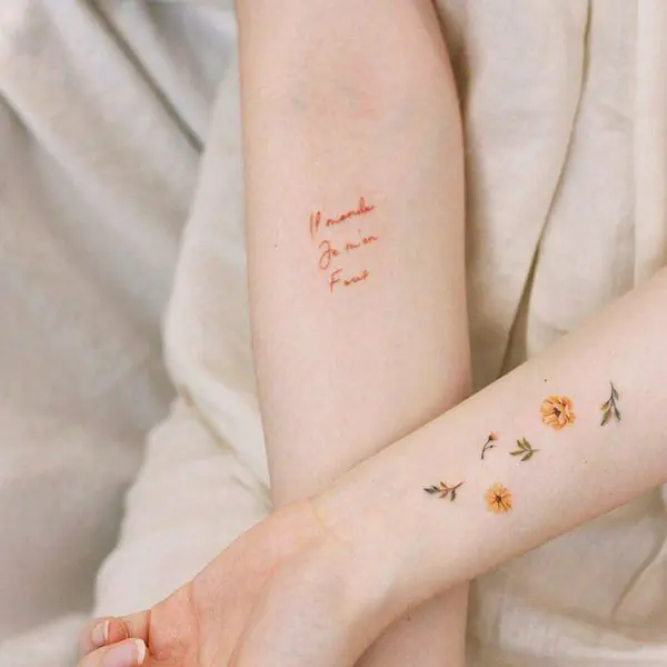 รูปภาพหน้าปกบทความ:น่ารัก ไม่เกรี้ยวกราด!! กับ 20 ไอเดีย 'รอยสัก' สุดน่ารัก ตะมุตะมิ ที่เหมาะกับสาวๆ สายมุ้งมิ้ง