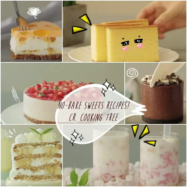 รูปภาพหน้าปกบทความ:7 'สูตรขนม No-Bake Bakery' ทำง่าย ไม่ง้อเตาอบ จาก Youtuber เกาหลี: Cooking tree 쿠킹트리
