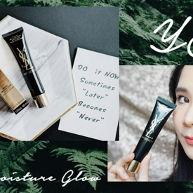 รูปภาพหน้าปกบทความ:REVIEW:: ล็อกผิวเป๊ะ บำรุงผิวให้สวยโกลว์ กับ Yves Saint Laurent Beauté Top Secrets Instant Moisture Glow