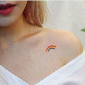 รูปภาพหน้าปกบทความ:Rainbow Tattoo is Here! รวมไอเดียรอยสัก "สายรุ้ง" คัลเลอร์ฟูลแบบนี้ เราจัดมาให้แล้ว
