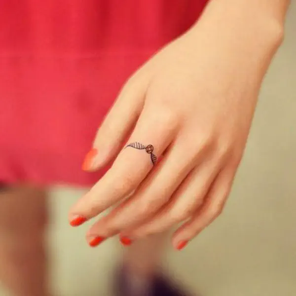รูปภาพหน้าปกบทความ:Like I Wear a Ring! ไอเดีย 'สักลายแหวนที่นิ้ว' แซ่บโดน สไตล์มินิมอล อยากเท่ก็จัดเลย