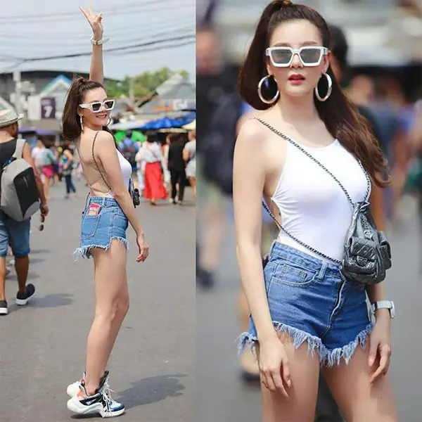 รูปภาพหน้าปกบทความ:ก็อากาศมันร้อนอะ! รวม 30 ไอเดียแฟชั่น 'เสื้อสายเดี่ยว + กางเกงยีนส์' สวยเซ็กซี่ ไม่โป๊ แถมดูแพงเวอร์