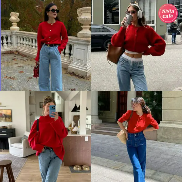 รูปภาพหน้าปกบทความ:Red on Top! ไอเดียใส่ "เสื้อแดง" ให้ฮอตกว่าแสงแดด ร้อนแค่ไหนก็ไม่กลัว #เพราะเราร้อนแรงกว่า