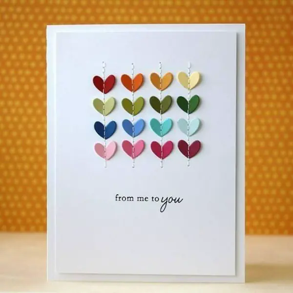 รูปภาพหน้าปกบทความ:25 DIY การ์ดสุดซึ้งต้อนรับวันวาเลนไทน์ แบบง่ายๆ