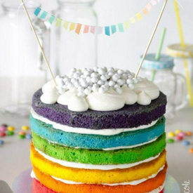 รูปภาพหน้าปกบทความ:#ให้มันเป็นเรนโบว์! ไอเดียแต่ง "Rainbow Cake" เค้กสายรุ้งแสนสดใส ให้คนสำคัญในวันพิเศษ