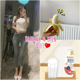 รูปภาพหน้าปกบทความ:อิ่มอร่อย ไม่ทรมาน! แจกสูตรไดเอทง่ายๆ แค่กิน 'กล้วยกับนม' 4 วัน ลดได้สูงสุด 4Kg.!!!