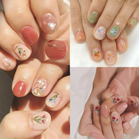 รูปภาพหน้าปกบทความ:รวม 30 ไอเดียเล็บ "ลายดอกไม้สายหวาน" สไตล์วินเทจ 🌷 สวยหวาน น้ำตาลเรียกพี่