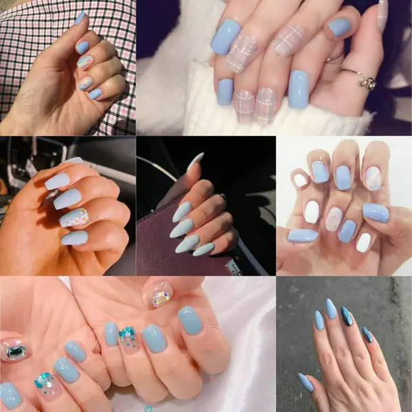 รูปภาพหน้าปกบทความ:รวม 25 ไอเดียทำเล็บ "สีฟ้าพาสเทล" แสนสดใส ฮอตฮิตอินเทรนด์ (เทรนด์สีเล็บซัมเมอร์ปี 2020)