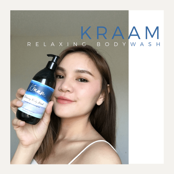 รูปภาพหน้าปกบทความ:รีวิว เจลอาบน้ำ KRAAM Relaxing Body Wash ตัวช่วยดีๆ ที่ทำให้สิวที่หลังลดลง