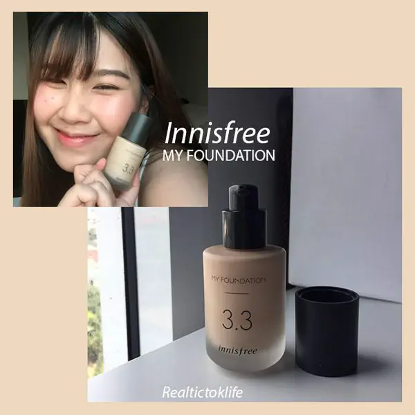 รูปภาพหน้าปกบทความ:#รีวิวmyfav ' รองพื้น Innisfree ' บอกเลยว่าเหมาะ เพราะซื้อมาแล้ว