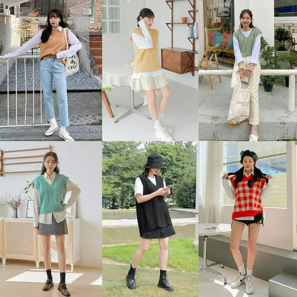รูปภาพหน้าปกบทความ:น่ารักแบบสาวเกา ด้วย 30 ไอเดีย แฟชั่น ' Knit Vest ' เสื้อกั๊กไหมพรมสุดคิ้วท์ กันหนาวได้ แถมสวยกรุบ