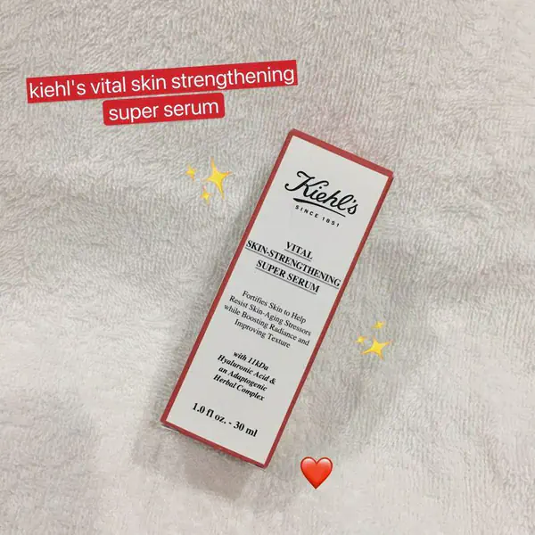 รูปภาพหน้าปกบทความ:รีวิว KIEHL’S vital skin strengthening super serum เซรั่มกู้ผิวโทรมที่ทุกคนต้องมี !!