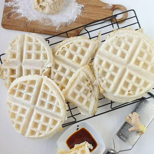 รูปภาพหน้าปกบทความ:สูตร "Moffle" โมจิวาฟเฟิลกรอบๆ หนึบๆ กินแล้วจะติดใจ!!