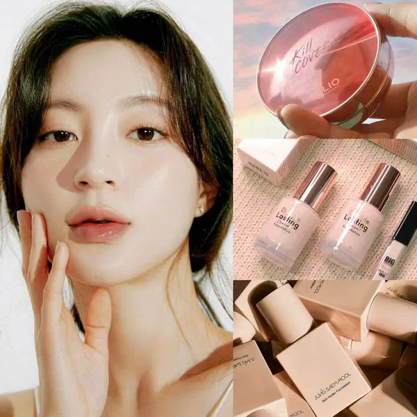 รูปภาพหน้าปกบทความ:เก็ทลุค dewy แบบสาวเกาได้ง่ายๆ รวม 7 รองพื้นผิวฉ่ำวาวของเกาหลี งานผิวดี๊ดี หน้าไม่เยิ้มแน่นอน!