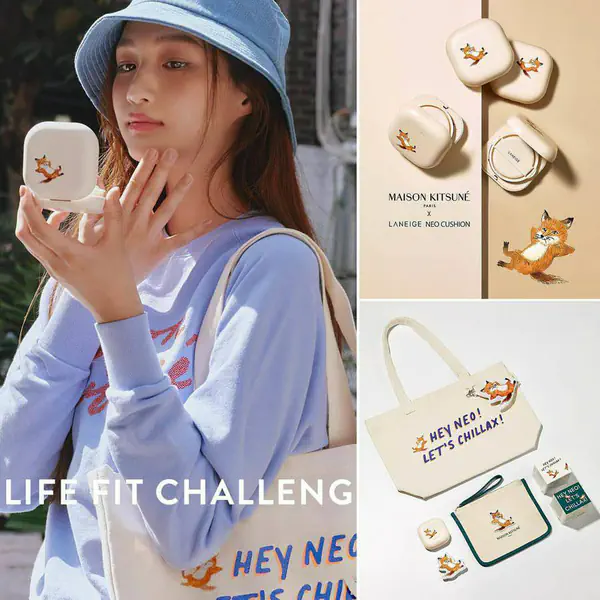 รูปภาพหน้าปกบทความ:ของมันต้องมี! Maison Kitsuné x Laneige Neo Cushion คุชชั่นตัวดังคอลเลกชันพิเศษ มาพร้อมลายจิ้งจอกบนตลับ