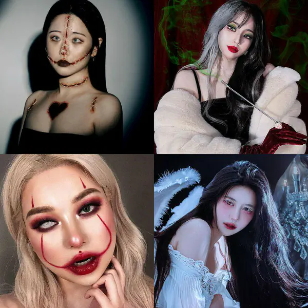 รูปภาพหน้าปกบทความ:หลอนแบบสวยๆ รวม 25 ไอเดีย Halloween Makeup สไตล์เกาหลี ไม่ชอบหลอนเวอร์ ก็แต่งตามนี้ได้เลย!