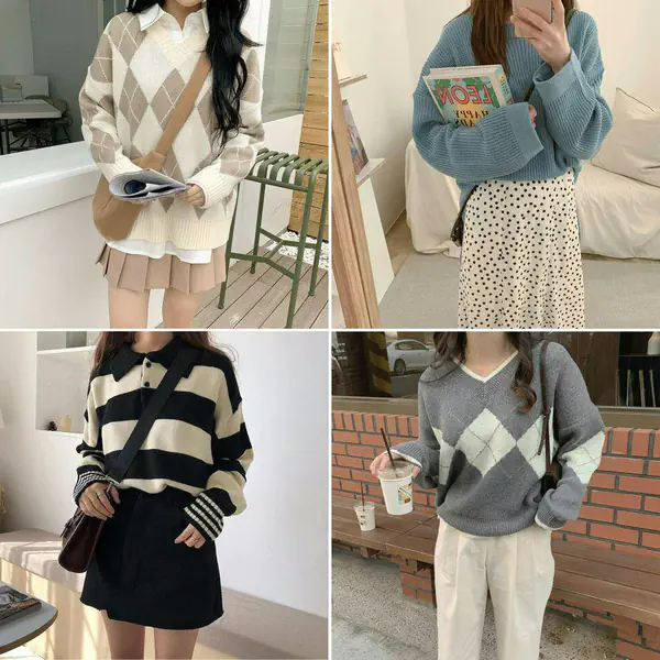 รูปภาพหน้าปกบทความ:หนาวทั้งทีต้องรีบใส่! รวม 50 ไอเดียแฟชั่น Sweater น่ารักสไตล์เกาหลี แมทช์ได้หลายลุค ใส่แล้วดูสวยอินเตอร์ ⛄