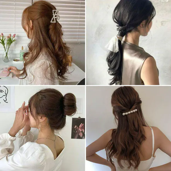 รูปภาพหน้าปกบทความ:เรียบง่ายแต่สวยปัง! รวม 50 ไอเดียทรงผม “ ไปวัด / ทำบุญ ” สไตล์เกาหลี ให้ลุคสวยสุภาพ ไม่กลัวดูแก่เกินวัย 📌