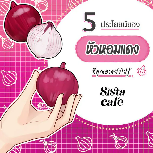รูปภาพหน้าปกบทความ:5 ประโยชน์ของหัวหอมแดง ที่คุณอาจยังไม่รู้ !