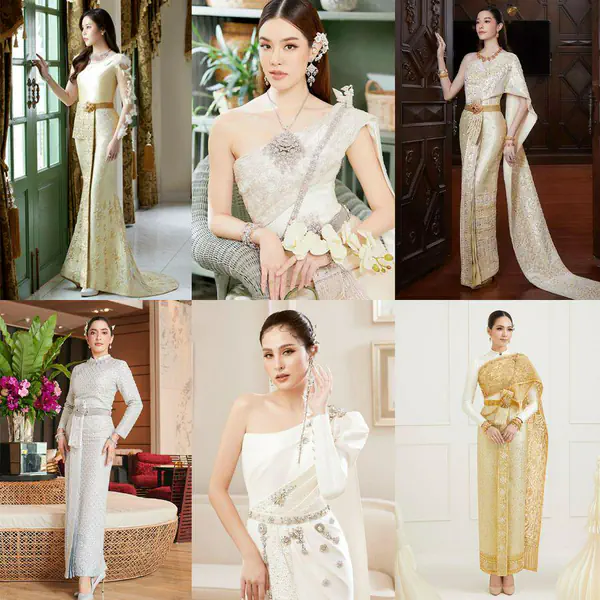 รูปภาพหน้าปกบทความ:ยืนหนึ่งเรื่องความงดงาม มัดรวม 5 ชุดไทย ที่นิยมใส่ในวันแต่งงาน #บรรดาเจ้าสาวชอบที่สุด