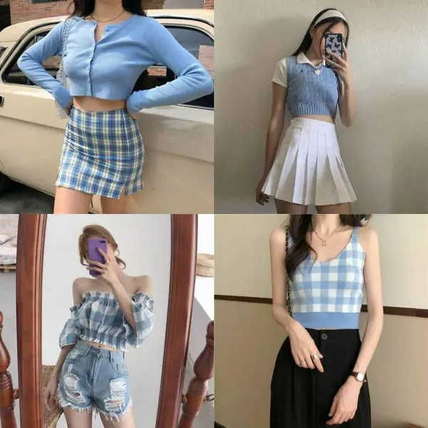 รูปภาพหน้าปกบทความ:ครอปฟ้าพาเปลี่ยนลุค! 💙 รวม 25 ไอเดีย " เสื้อครอปสีฟ้า " สไตล์เกาหลี ซอฟต์ละมุนก็ได้ เก๋ชิคก็ดี