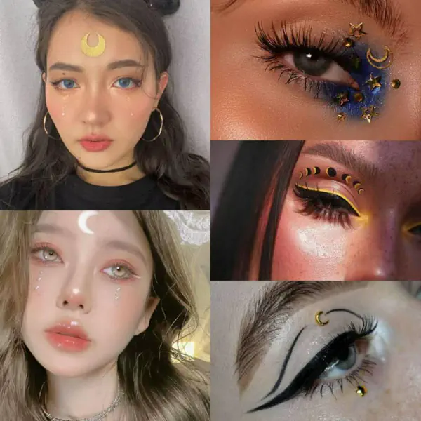 รูปภาพหน้าปกบทความ:รับบทตัวแทนแห่งดวงจันทร์ 🌙 รวม 25 ไอเดีย Moon Makeup แต่งหน้าธีมพระจันทร์ สไตล์แฟนซีที่สามารถแต่งตามได้